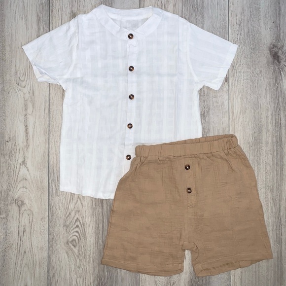 ETHAN SOLID TWO PIECE SET - Picture 7 of 11